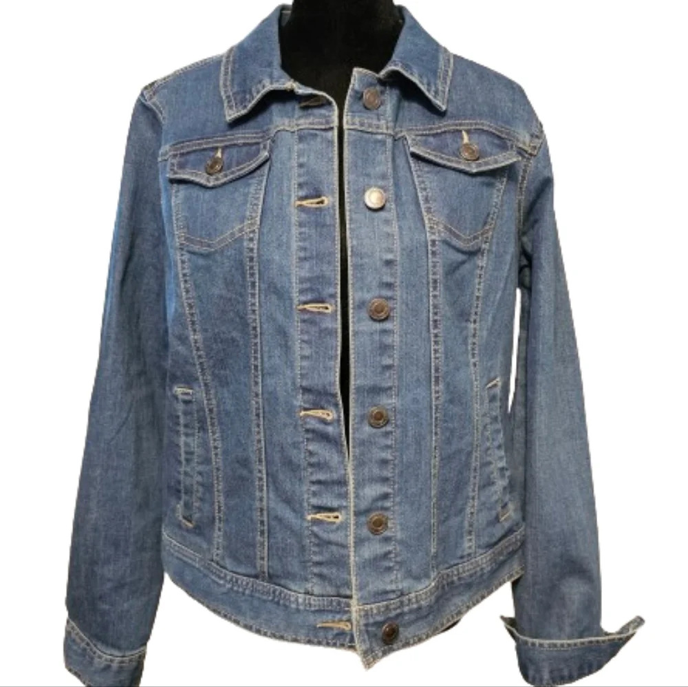 Relativity Jean Jacket NWOT - Picture 1 of 9